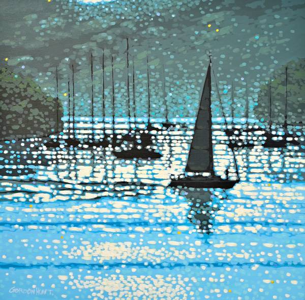- Acrylic on Canvas, Painting by Gordon Hunt, measuring 60 x 60 cm (H x W) £720